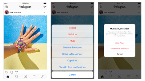 instagram now lets you mute posts a gift to frenemies everywhere - instagram online chat