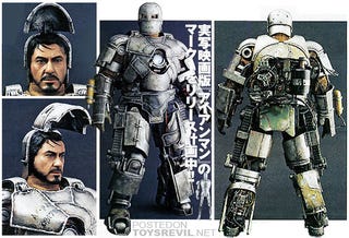 Illustration for article titled Japanese Iron Man Toy Has a Ridiculous Level of Detail