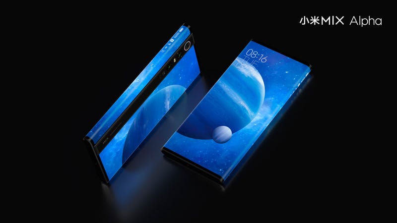 Illustration for article titled The Screen Wraps Alllll the Way Around on Xiaomi&#39;s Latest Concept Phone
