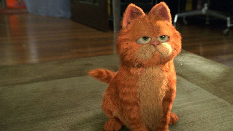 Illustration for article titled Bill Murray says he tried mightily to save Garfield