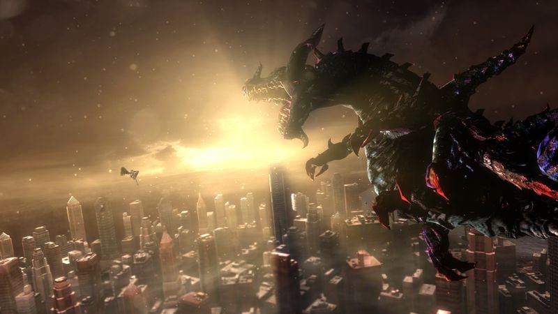 Illustration for article titled Bayonetta 2 welcomes players with something-for-everyone surrealism
