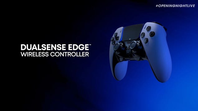 PlayStation Announces 'Customizable' Model Of PS5's DualSense Controller