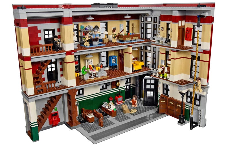 layout cafe zombie best Inside First Lego the Firehouse HQ Our Look Ghostbusters