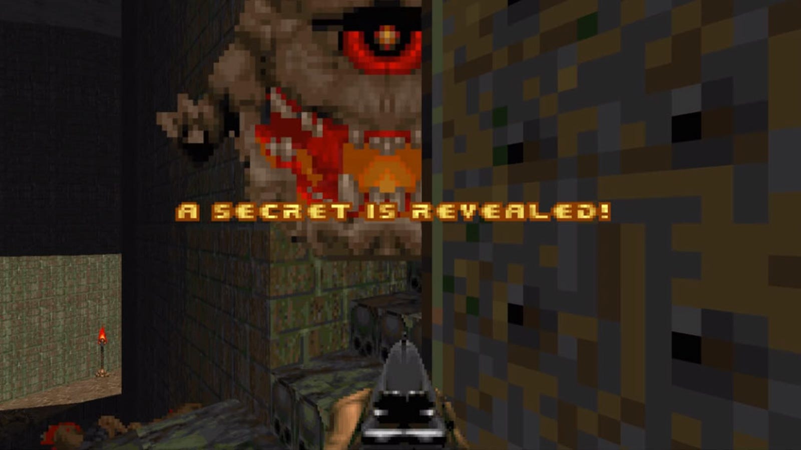 Doom secret. Linux 1995 Doom 2.