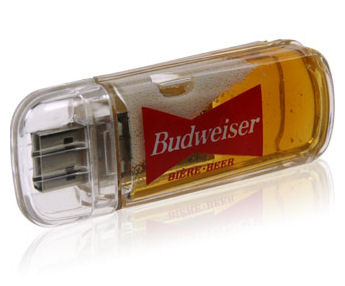 Illustration for article titled Beer-Filled USB Drive Raises Disturbing Questions