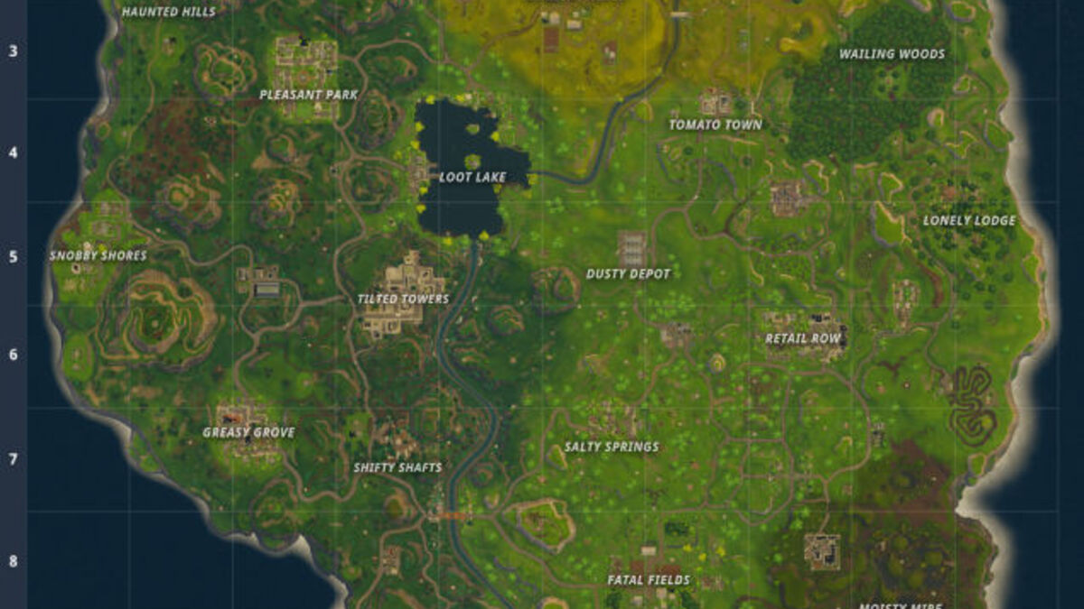  - fortnite spawn map