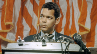 Julian Bond in 1968History.com screenshot