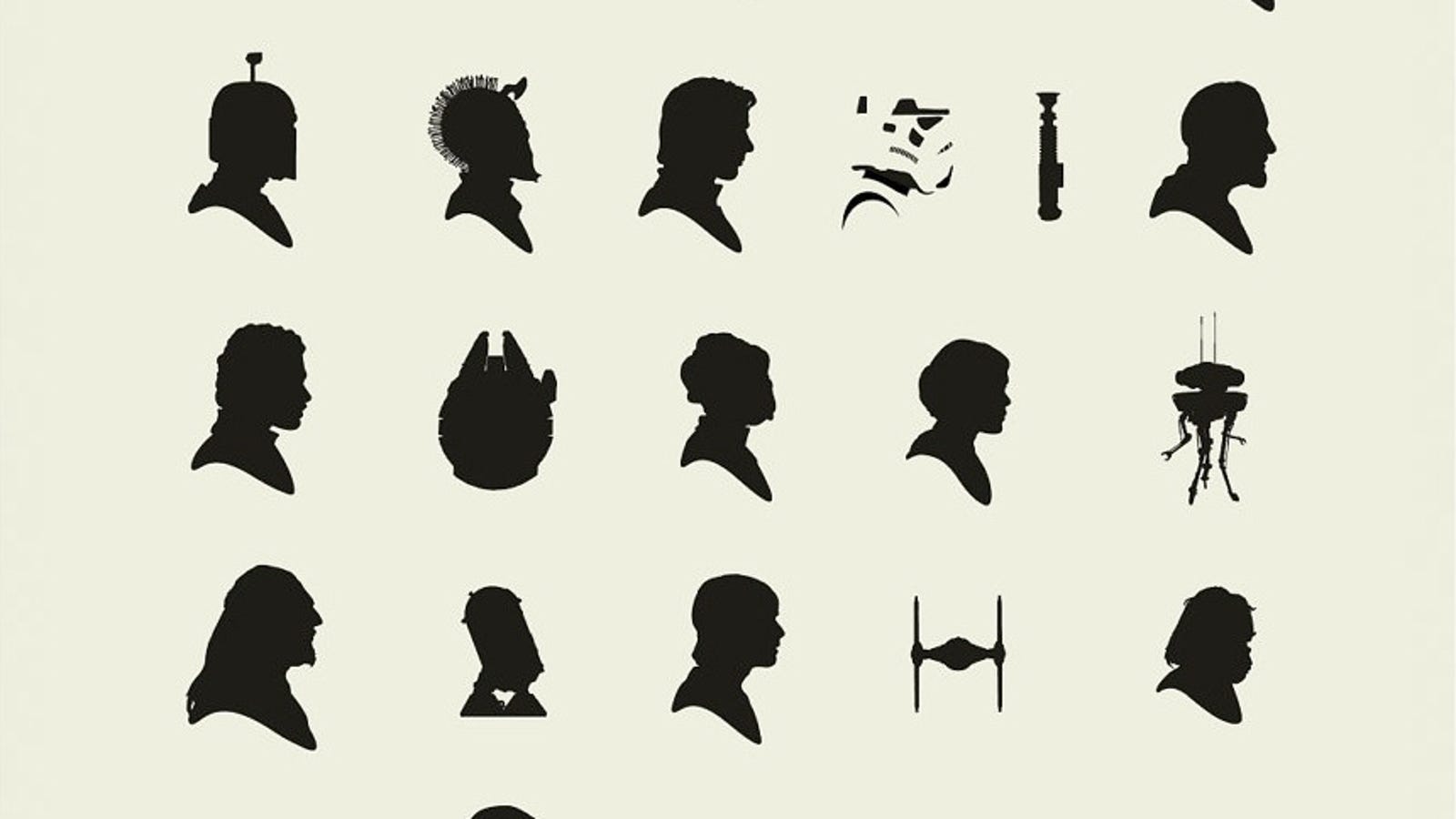 Try To Name All The Silhouettes In This Star Wars Alphabet