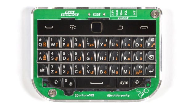 Now You Can Use a Blackberry Keyboard With Your PC thumbnail