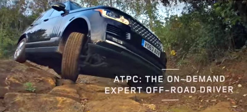 Illustration for article titled 2015 Range Rover's Off-Road Cruise Control Makes Any Idiot A Hero Driver