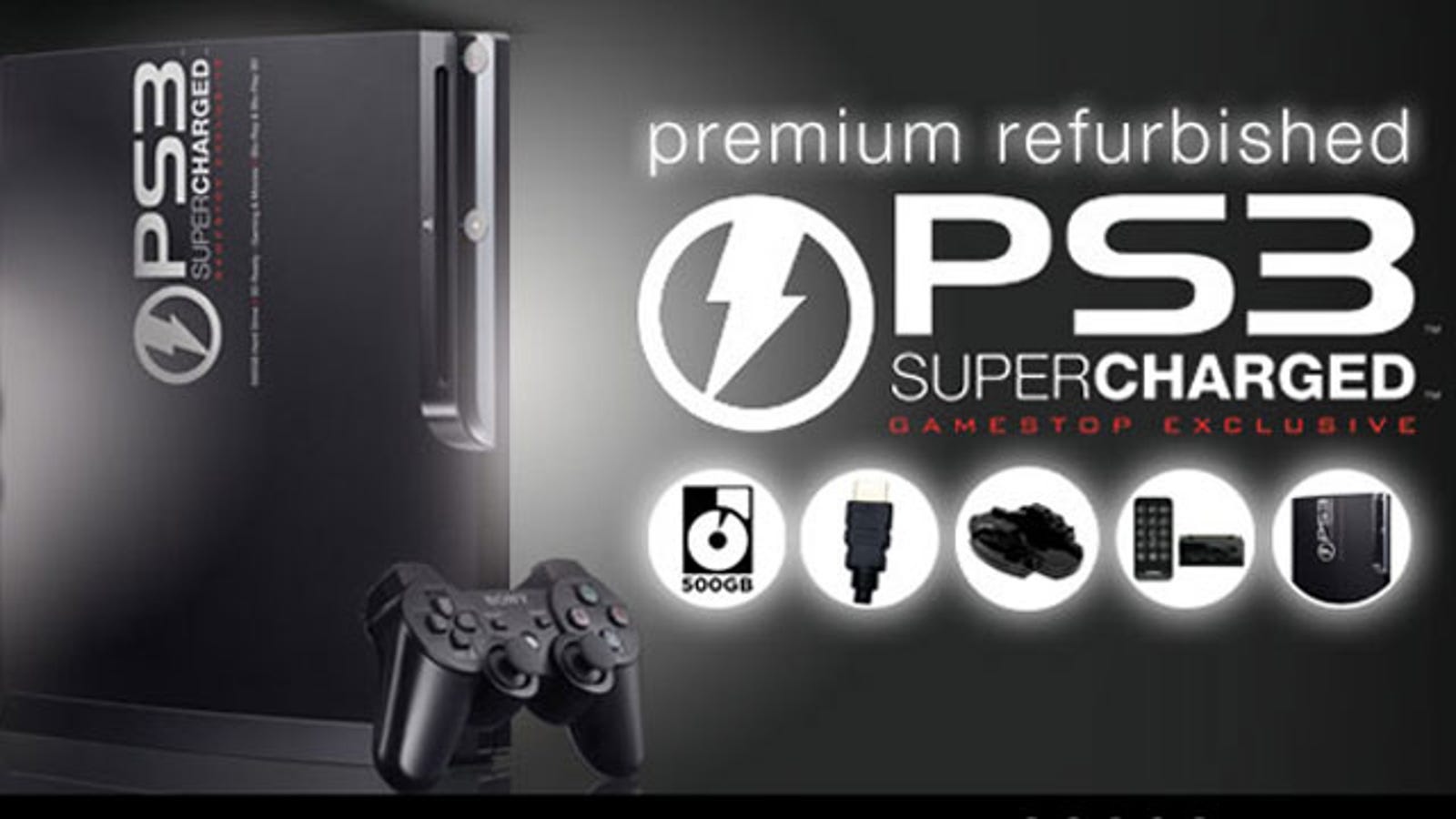 GameStop Now Offering 500GB Refurbished PlayStation 3 With All The Fixins