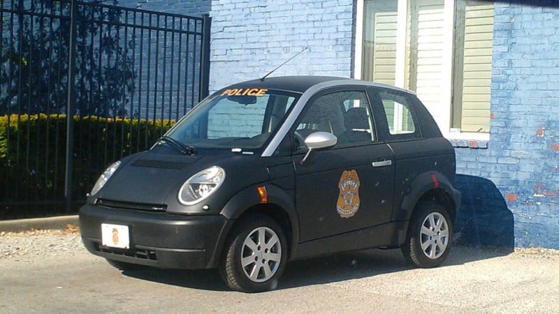 The Indianapolis Police Have Cutest Little Electric Cop Car Ever Ilration For Article Led The Indianapolis Police Have Cutest Little Electric Cop Car Ever