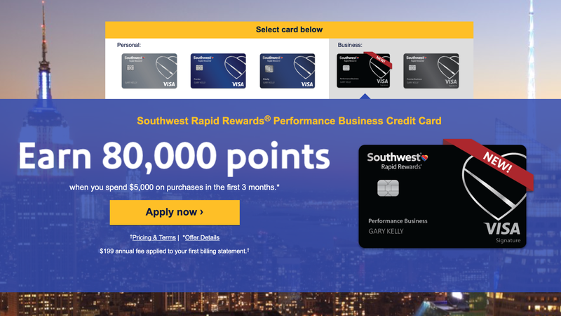 Southwest's New Business Card Has a Huge Welcome Offer For ...