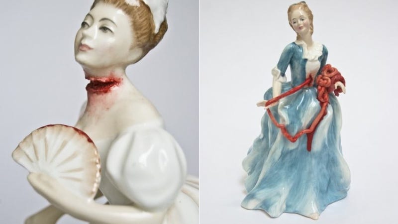 Illustration for article titled Look at This Victorian Doll Ripping Out Her Intestines