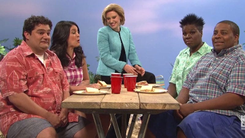 Illustration for article titled Reddit deeply investigates who farted during this past weekend’s SNL cold open