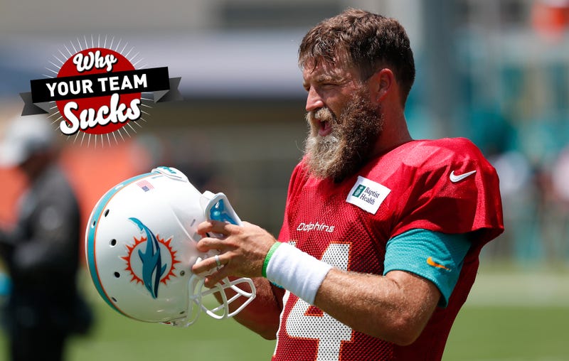 Illustration for article titled Why Your Team Sucks 2019: Miami Dolphins