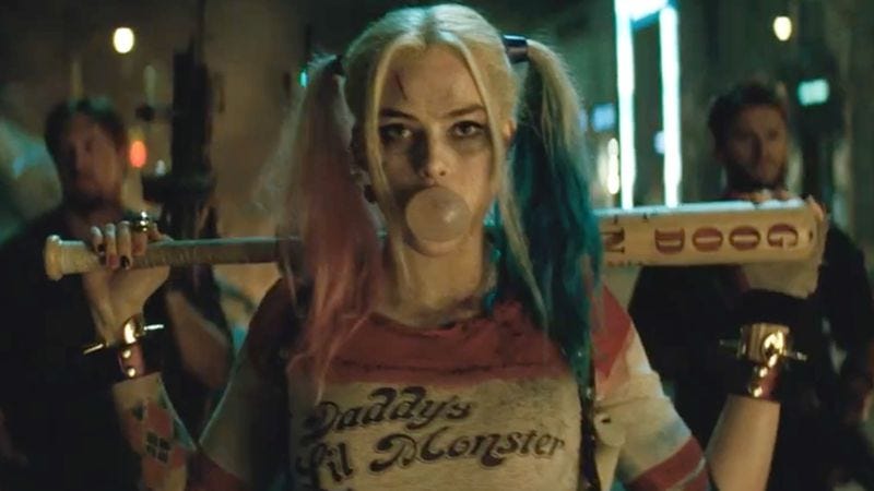 Margot Robbie as Harley Quinn in Suicide Squad (2016)