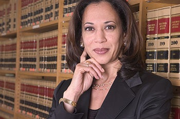 California's new Attorney General Kamala Harris