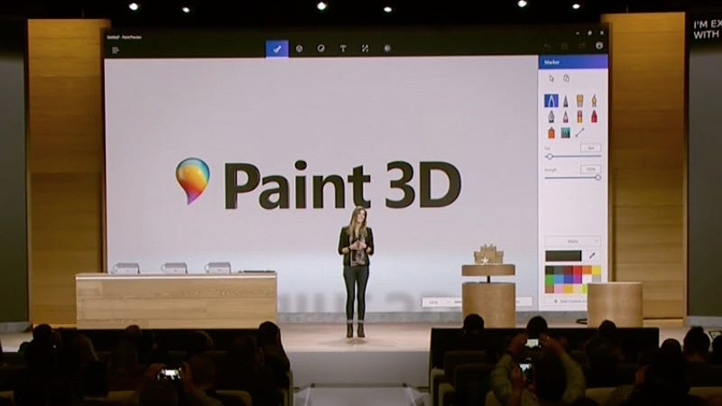 Microsoft Paint Gets a Huge 3D Overhaul