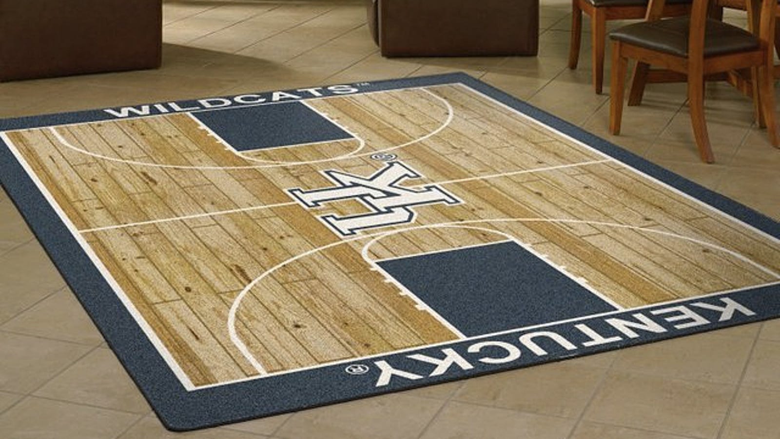 Tiny Basketball Court Rugs Give Any Room the Home Court Advantage