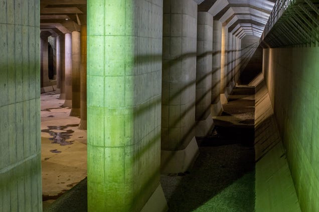 Este es el tanque de agua subterráneo más grande del mundo
