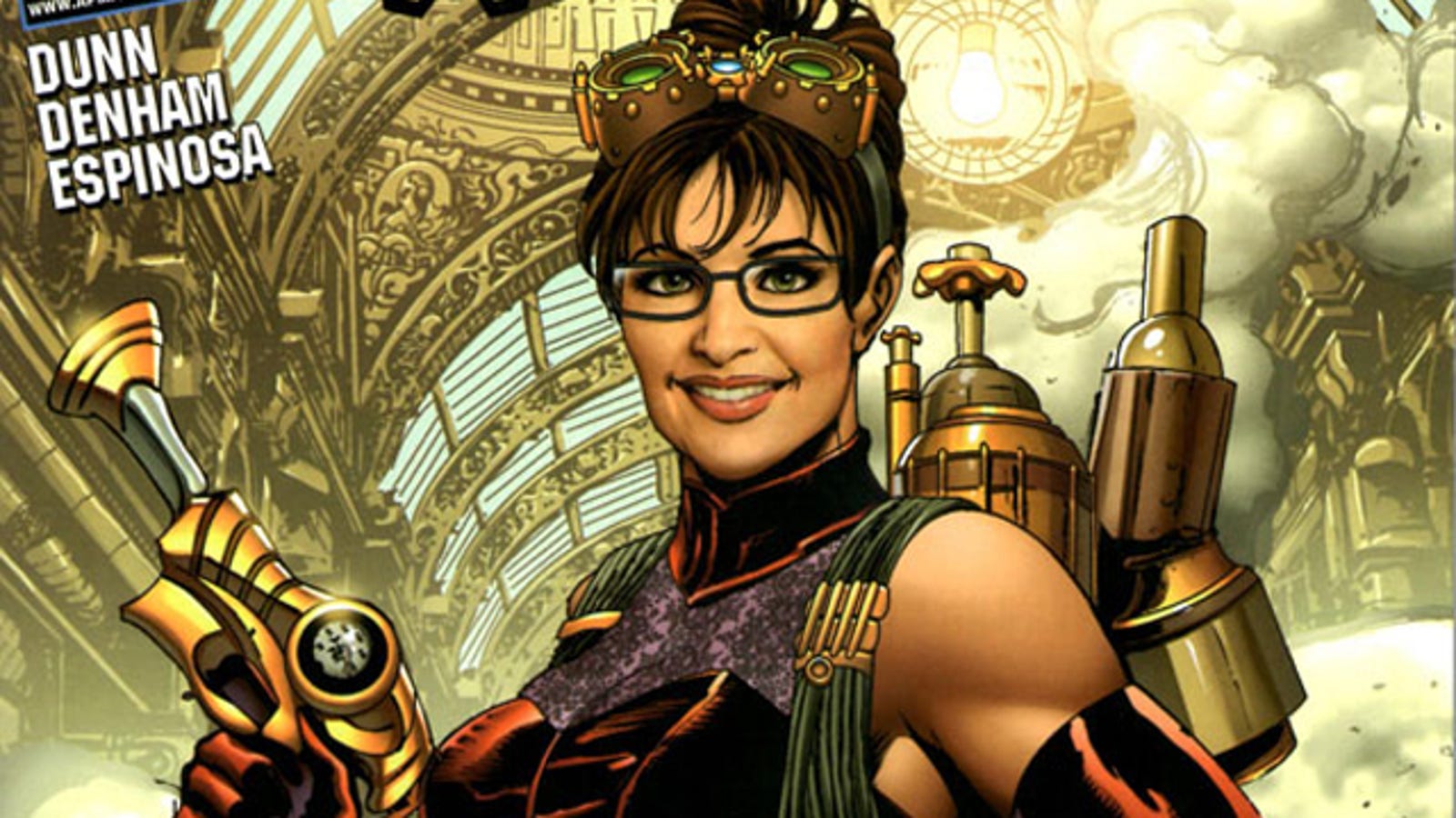 WTF The Sarah Palin Steampunk Comic Book