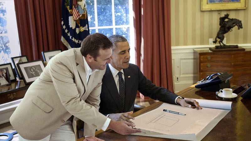 Illustration for article titled Architect Presents Obama With Generic Options For War Memorial That Could Work For Syria, Libya, Yemen