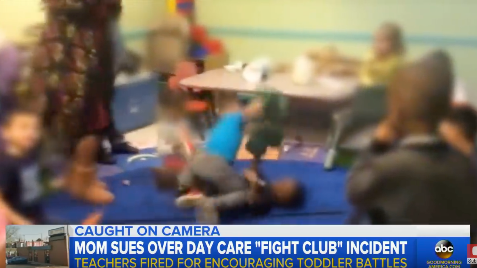 Mom Sues St. Louis Daycare for Running a Baby &#39;Fight Club&#39;