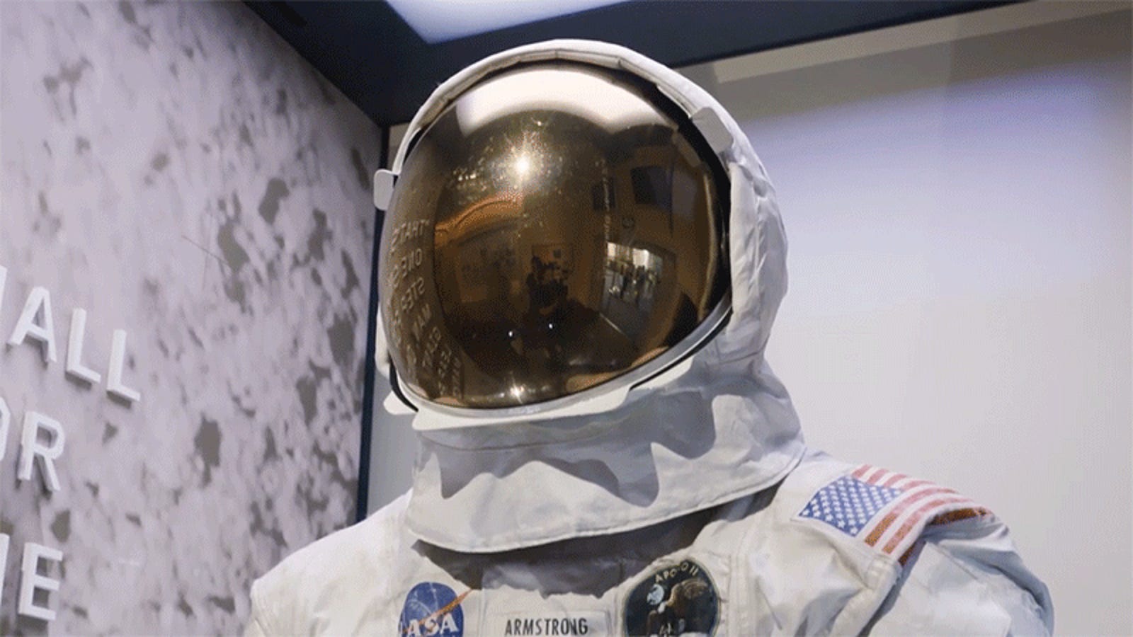 How the Smithsonian Prevents Neil Armstrong's Spacesuit From Slowly Destroying Itself With Harmful Gases