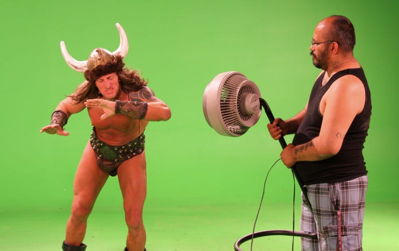Illustration for article titled This is what making a Conan the Barbarian adult film looks like