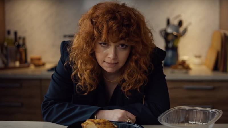 Natasha Lyonne as Russian Doll’s Nadia.