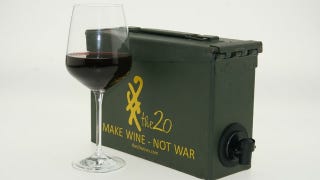 Illustration for article titled Ammo Canister Wine Box Won't Explode Your Liver