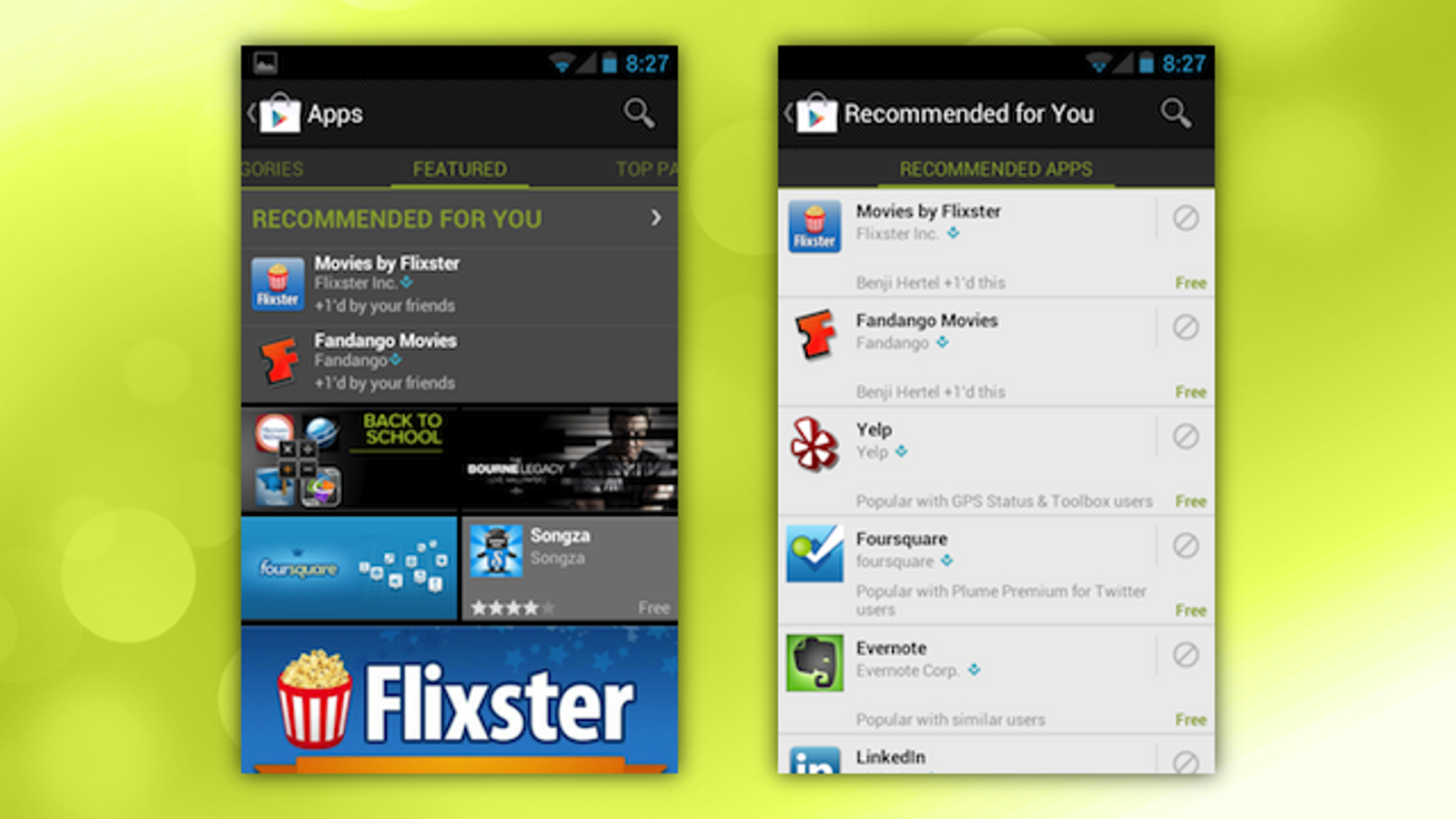 Android li. Google Play