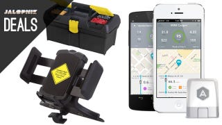 Illustration for article titled Deals: Automatic Driving Assistant, Smartphone Dash Mounts, Toolbox