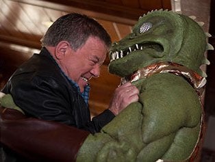 Illustration for article titled Shatner vs. the Gorn
