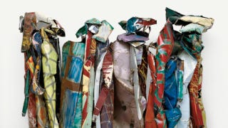 Illustration for article titled John Chamberlain’s Sculptures of Crushed Cars