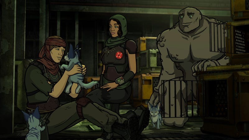 Illustration for article titled Archer: 1999 finally does a Star War