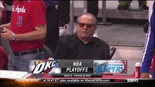 Illustration for article titled Jack Nicholson Left A Little Kid Hanging At The Clippers Game