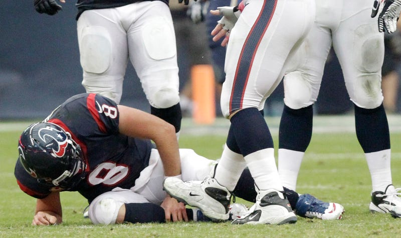 Illustration for article titled Texans Blast "No-Class" Fans For Cheering Matt Schaub's Injury