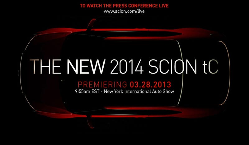 Illustration for article titled Scion To Debut New TC For People That Don't Want An FR-S For Some Reason
