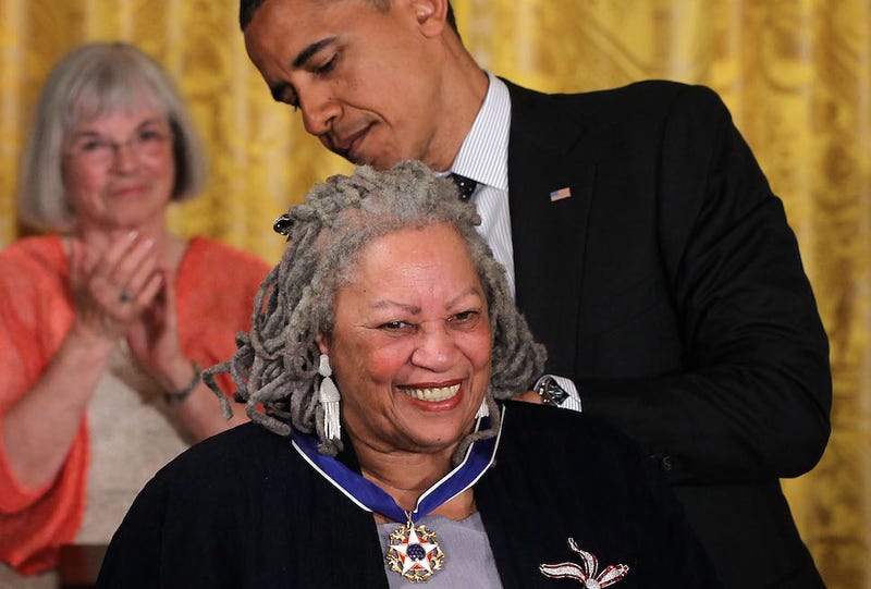Illustration for article titled Toni Morrison Is Amazed at Her Own Talent on TheĀ Colbert Report