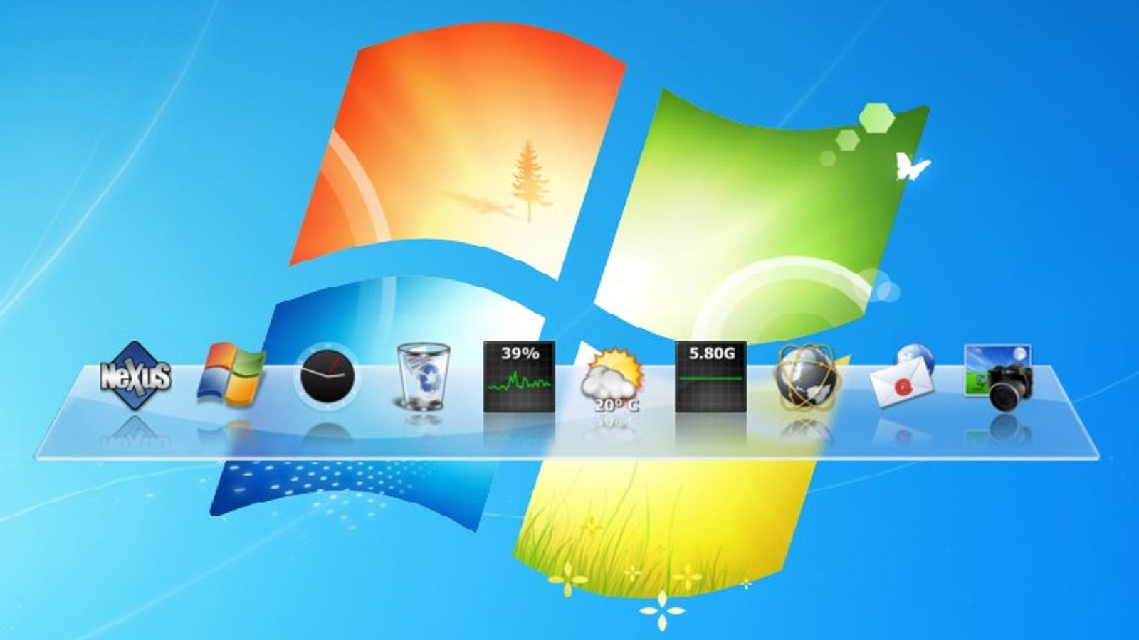 Winstep Nexus Темы