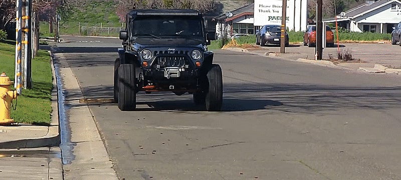 Jeep Death Wobble Violent