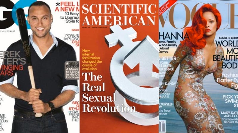 Illustration for article titled Ladymags And Men's Magazines Are Not Created Equal