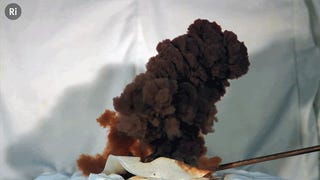 A substance so sensitive it immediately explodes on the lightest touch