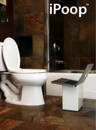Illustration for article titled iPoop: The Bathroom Accessory of My Dreams