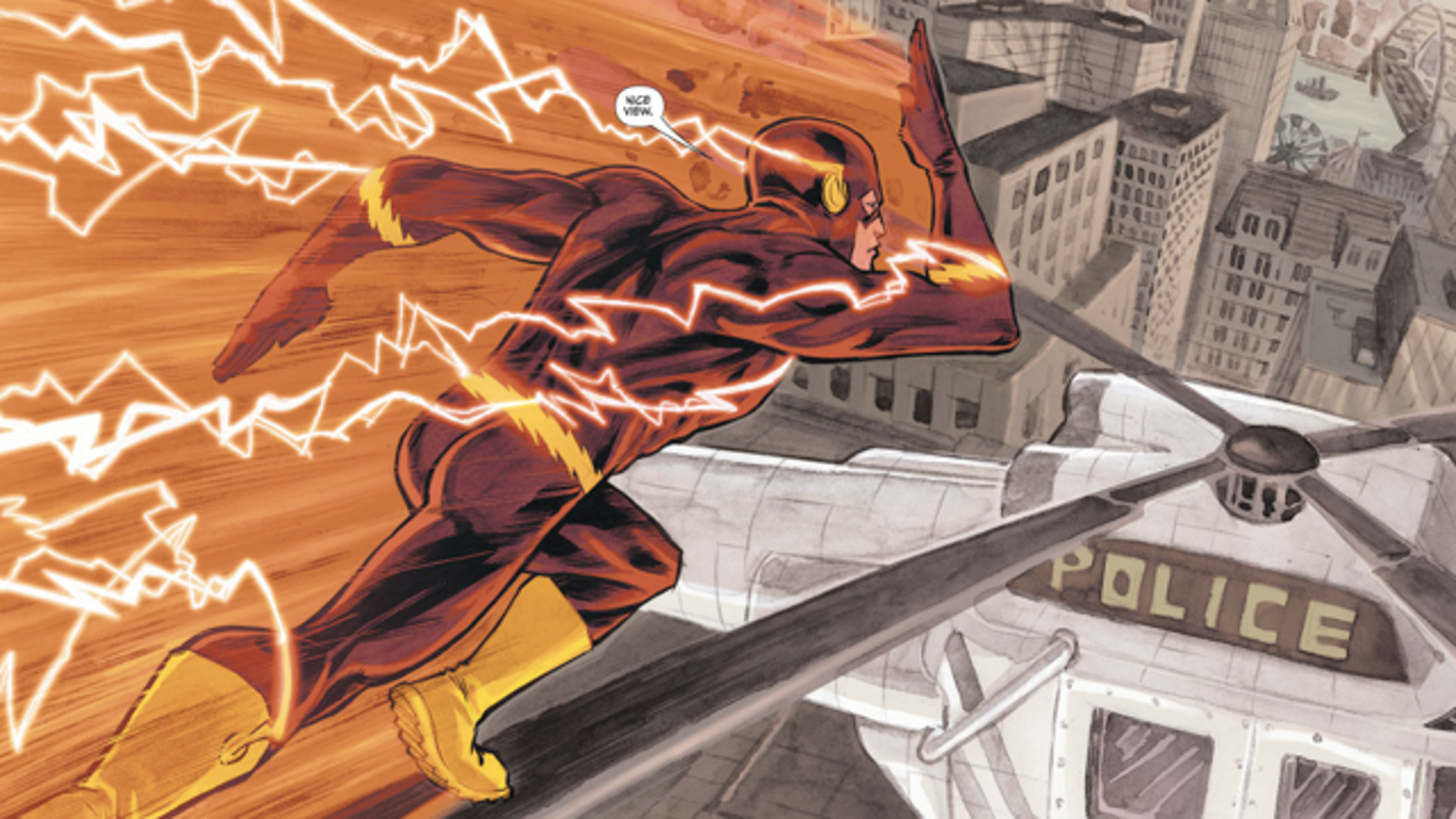 francis manapul flash statue