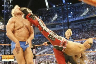 Illustration for article titled Ric Flair Found In Contempt Of Court For Owing Wrestling-Merchandise Company $35K. Whooooo!