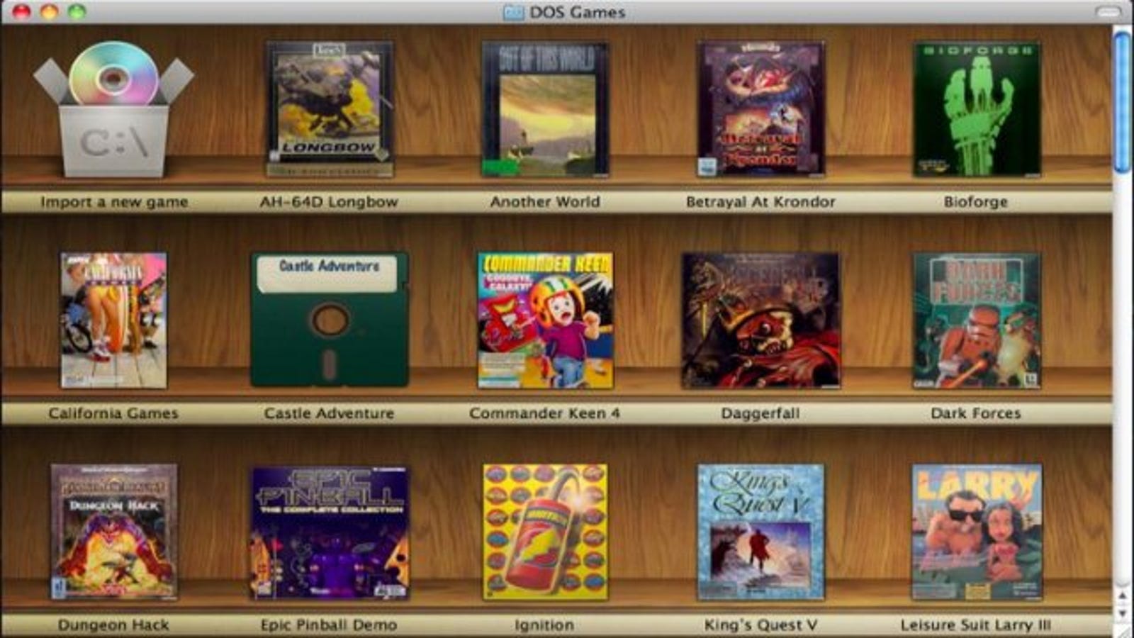 dosbox emulator mac
