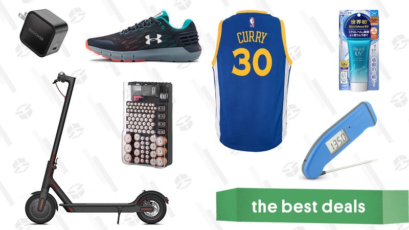 Illustration for article titled Tuesday's Best Deals: Readers' Favorite VPN, Fanatics Gear, Japanese Sunscreen, and More